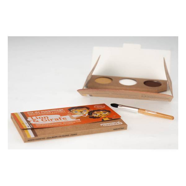 Namaki - Kit de maquillage Lion & Girafe - 3 couleurs Namaki - Kit de maquillage Lion & Girafe - 3 couleurs