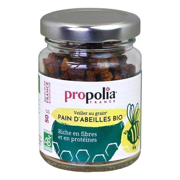 Propolia - Pain d'abeilles - Pollen bio - Pot de 50g Propolia - Pain d'abeilles - Pollen bio - Pot de 50g