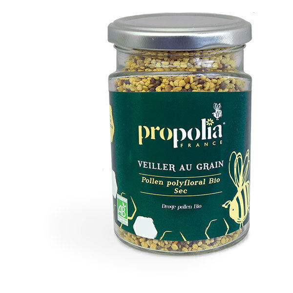 Propolia - Pollen polyfloral bio sec - Pot de 200g