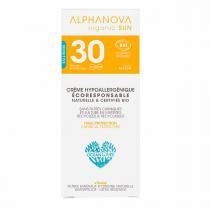 Alphanova - Crème solaire SPF30 Hypoallergénique 50ml