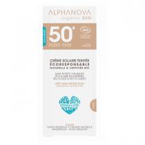 Alphanova - Crème solaire SPF50 teintée Hypoallergénique 50ml