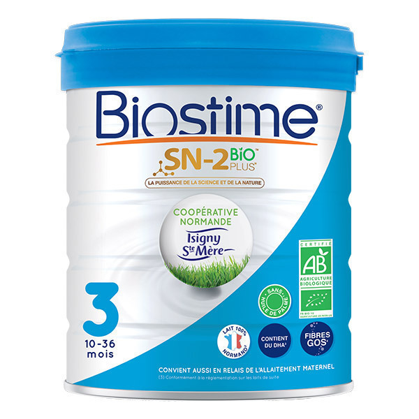 Biostime - Lait infantile 3ème âge Biostime SN-2 BIO PLUS™ 800g Biostime - Lait infantile 3ème âge Biostime SN-2 BIO PLUS™ 800g