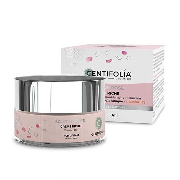 Centifolia - Crème riche Eclat de rose 50ml Centifolia - Crème riche Eclat de rose 50ml