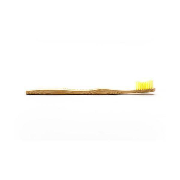 Humble brush - Brosse à dents adultes souple bambou Jaune