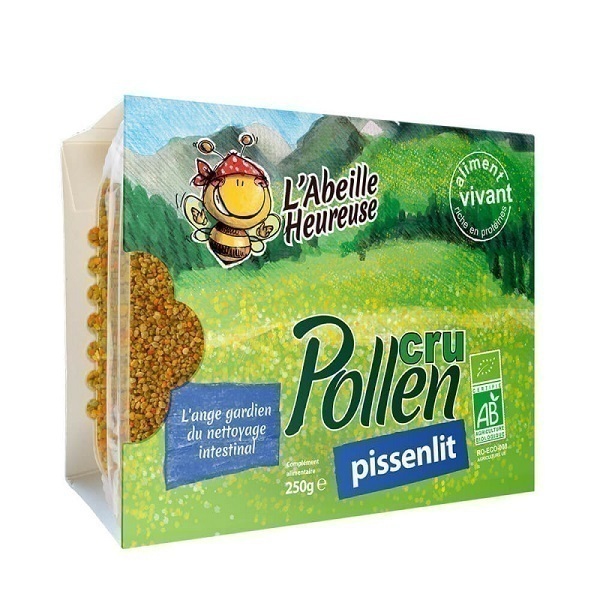 L'Abeille Heureuse - Lot de 3 boites de Pollen cru de Pissenlit 250g L'Abeille Heureuse - Lot de 3 boites de Pollen cru de Pissenlit 250g