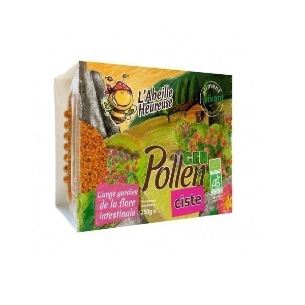 L'Abeille Heureuse - Pollen cru de ciste 250g L'Abeille Heureuse - Pollen cru de ciste 250g