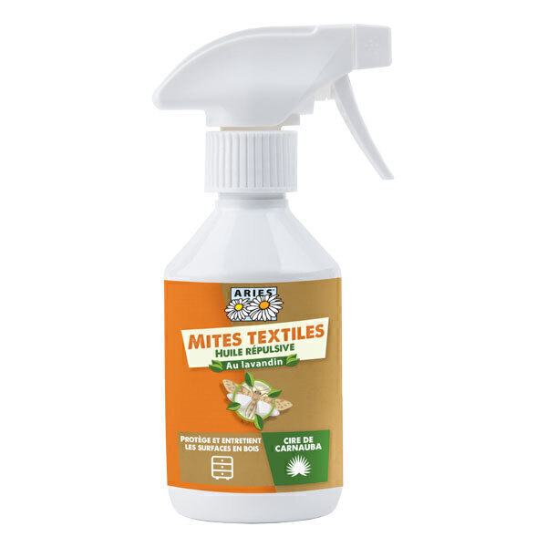 Aries - Spray Anti-mites huile 250ml Aries - Spray Anti-mites huile 250ml