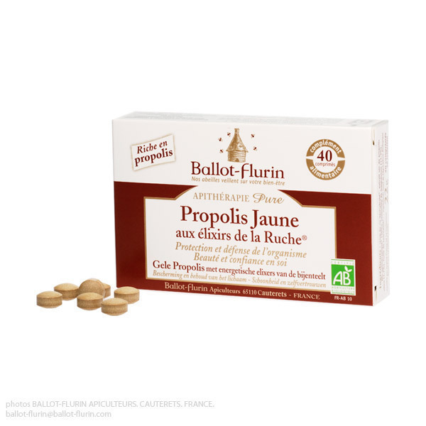 Ballot-Flurin - Propolis Jaune aux Elixirs de la Ruche Ballot-Flurin - Propolis Jaune aux Elixirs de la Ruche