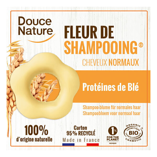 Douce Nature - Shampooing solide cheveux normaux 85g