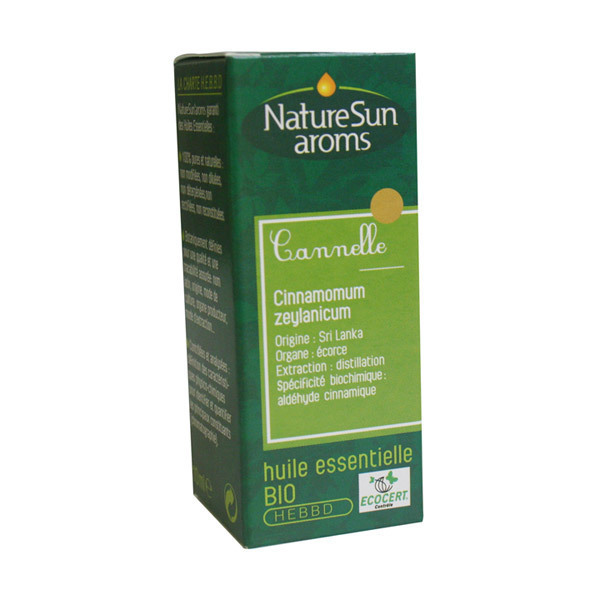 NatureSun Aroms - Huile Essentielle Cannelle BIO 10mL NatureSun Aroms - Huile Essentielle Cannelle BIO 10mL
