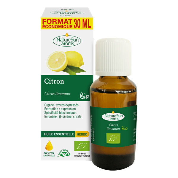 NatureSun Aroms - Huile Essentielle Citron 30ml