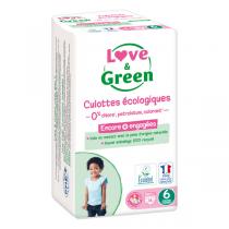 Love & Green - 16 Culottes apprentissage T6 Extra large +16kg