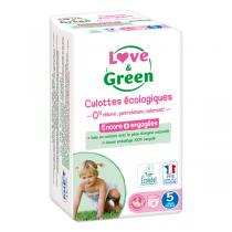 Love & Green - 18 Culottes apprentissage T5 Junior 12-18kg