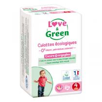 Love & Green - Pack 8 x 20 Culottes apprentissage T4 Maxi 8-15kg
