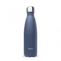 Qwetch - Bouteille isotherme inox Granite bleu 50cl