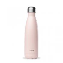 Qwetch - Bouteille isotherme inox Pastel rose 50cl