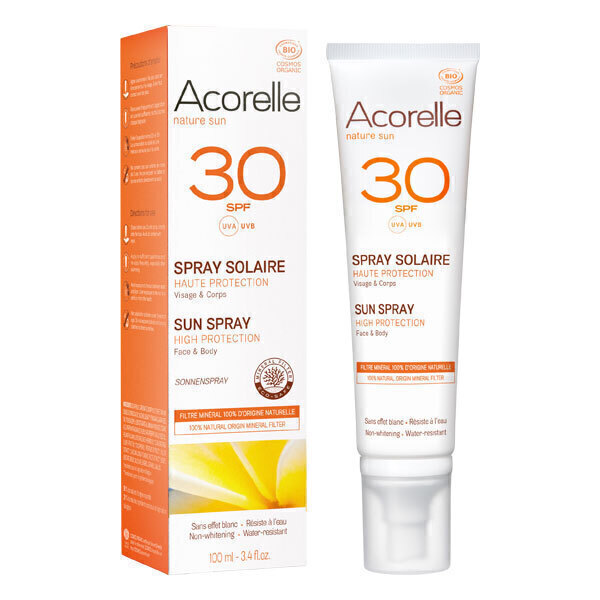 Acorelle - Spray solaire SPF30 100ml