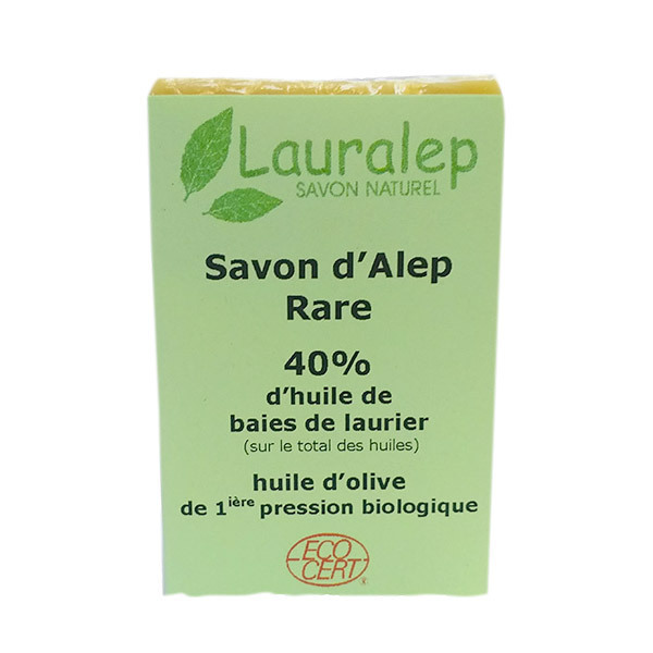 Lauralep - Savon d'Alep rare 40% 150g