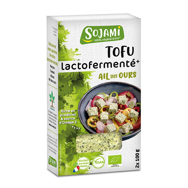Le Sojami - Tofu lactofermenté ail des ours 2x100g