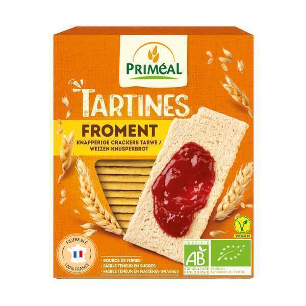 Priméal - Tartines craquantes froment 150g Priméal - Tartines craquantes froment 150g