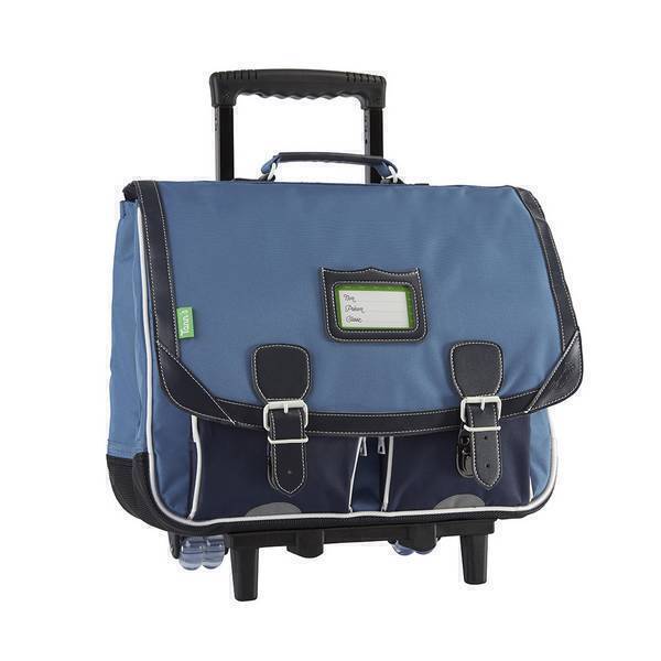 Tann's - Trolley Bleu de Prusse - 41 cm Tann's - Trolley Bleu de Prusse - 41 cm