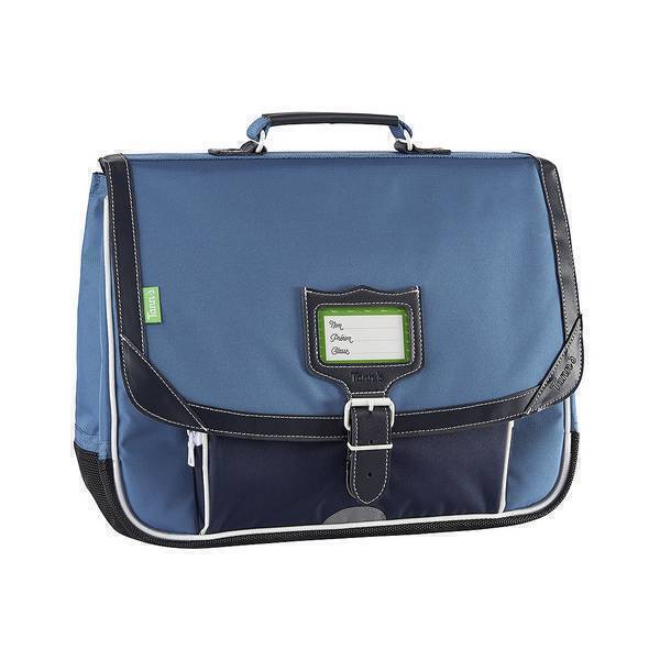 Tann's - Cartable Bleu de Prusse - 38 cm Tann's - Cartable Bleu de Prusse - 38 cm