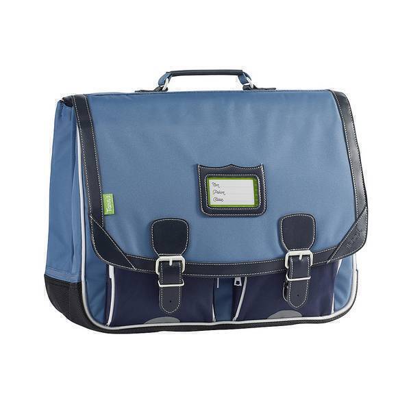 Tann's - Cartable Bleu de Prusse - 41 cm Tann's - Cartable Bleu de Prusse - 41 cm