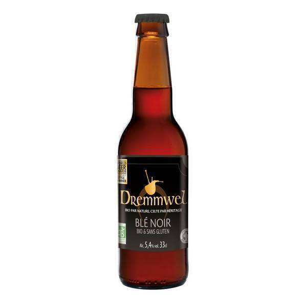 Dremmwel - Bière blé noir bio sans gluten 33cl