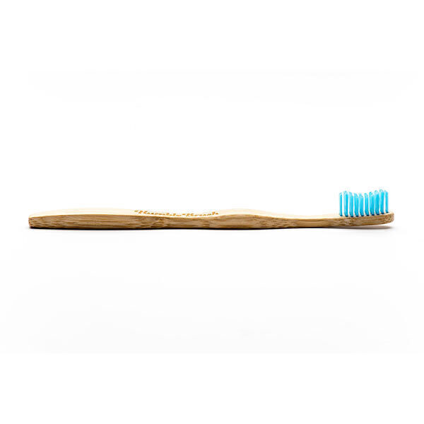 Humble brush - Brosse à dents adultes médium bambou Bleu