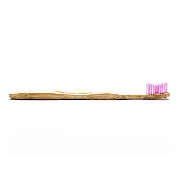 Humble brush - Brosse à dents adultes médium bambou Violet