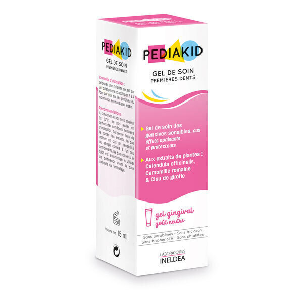 Pediakid - Gel de soin premières dents pour dents sensibles - 15ml
