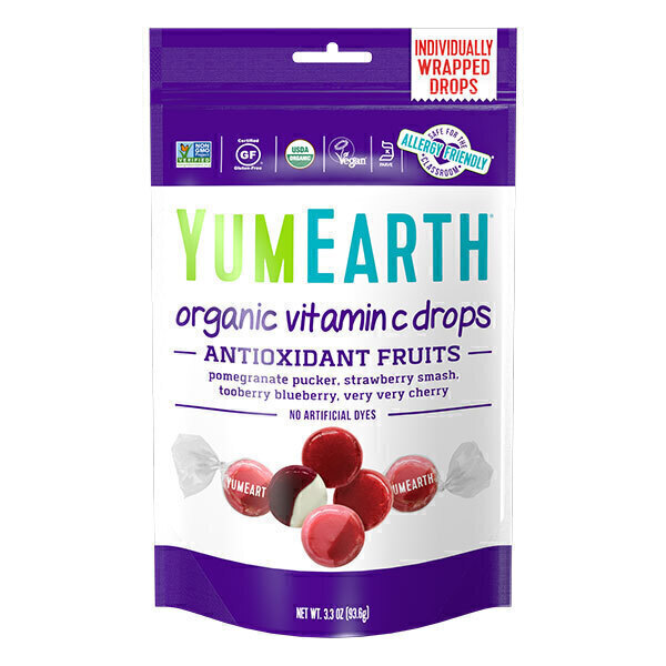 YumEarth - Bonbons Drops anti oxyfruits 93.6g