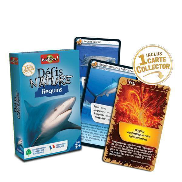 Bioviva - Défis Nature - Requins - Dès 7 ans Bioviva - Défis Nature - Requins - Dès 7 ans