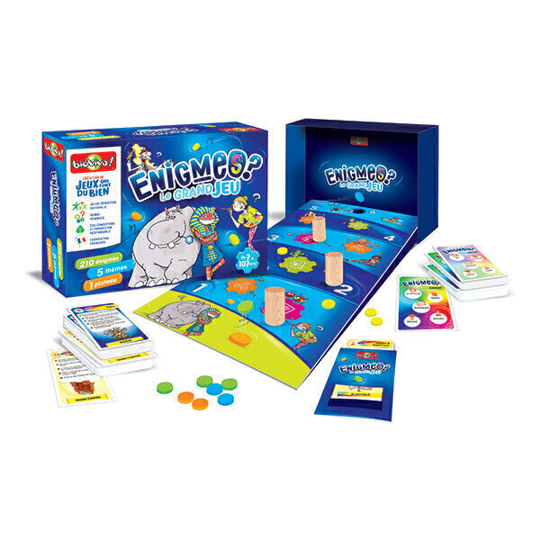 Bioviva - Le Grand Jeu des Enigmes Dès 7 ans Bioviva - Le Grand Jeu des Enigmes Dès 7 ans