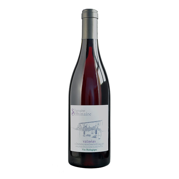 Domaine du Séminaire - Valréas AOP Côtes du Rhône faible en sulfites - Rouge 75cl Domaine du Séminaire - Valréas AOP Côtes du Rhône faible en sulfites - Rouge 75cl