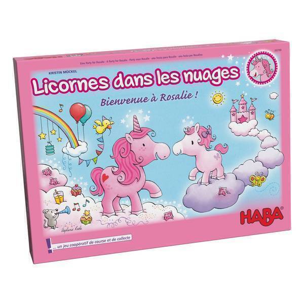 Haba - Licornes dans les nuages - Bienvenue à Rosalie ! - Dès 4 ans Haba - Licornes dans les nuages - Bienvenue à Rosalie ! - Dès 4 ans