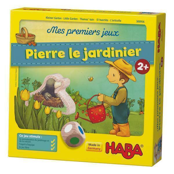 Haba - Mes premiers jeux: Pierre le jardinier - Dès 2 ans Haba - Mes premiers jeux: Pierre le jardinier - Dès 2 ans