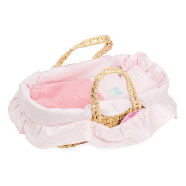 Petitcollin - Couffin en palme naturelle pour poupée 28 cm - Dès 3 ans Petitcollin - Couffin en palme naturelle pour poupée 28 cm - Dès 3 ans