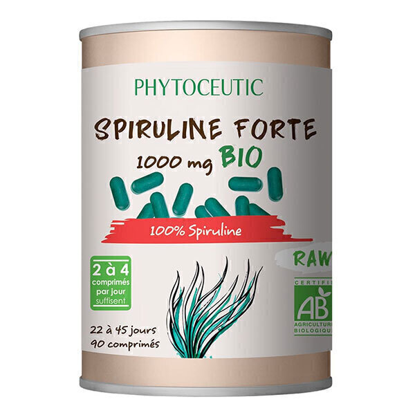 Phytoceutic - Spiruline Forte Bio 1000mg - 90 comprimés