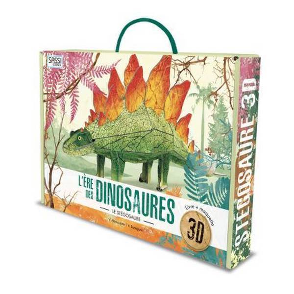 SASSI Junior - Ere des Dinosaures - Maquette Stegosaur 3D SASSI Junior - Ere des Dinosaures - Maquette Stegosaur 3D