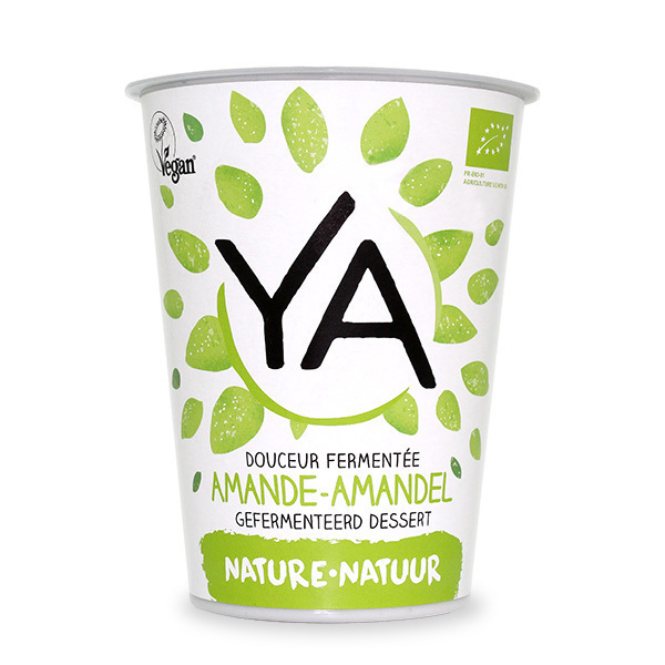 Ya - Douceur végétale fermentée Amande Nature 400g Ya - Douceur végétale fermentée Amande Nature 400g