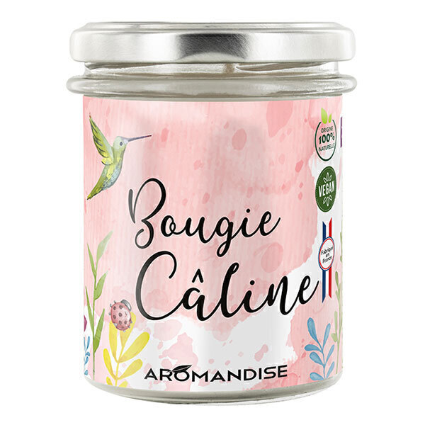 Aromandise - Bougie d'ambiance Caline 150g Aromandise - Bougie d'ambiance Caline 150g