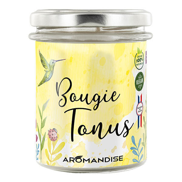 Aromandise - Bougie d'ambiance Tonus 150g