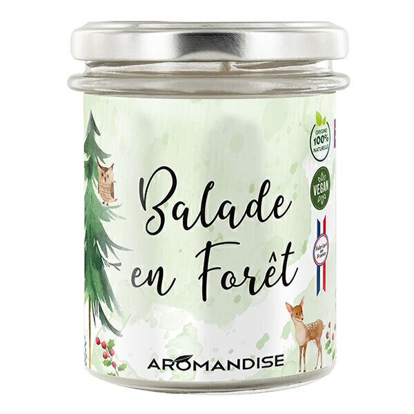 Aromandise - Bougie Balade en Forêt 150g