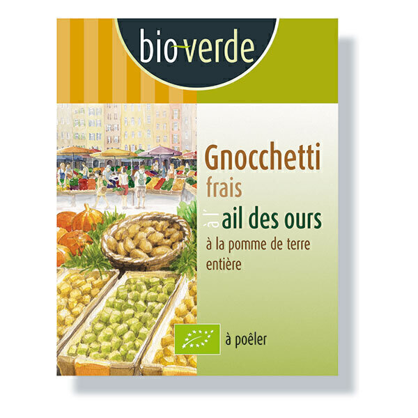 Bio Verde - Gnocchetti frais à l'ail des ours 400g