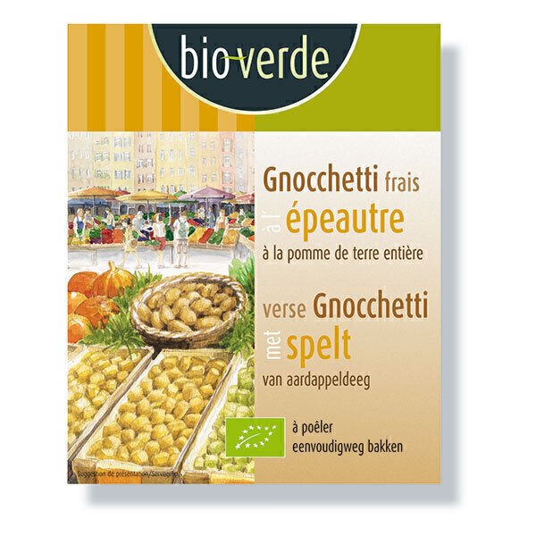Bio Verde - Gnocchetti frais à l'épeautre 400g