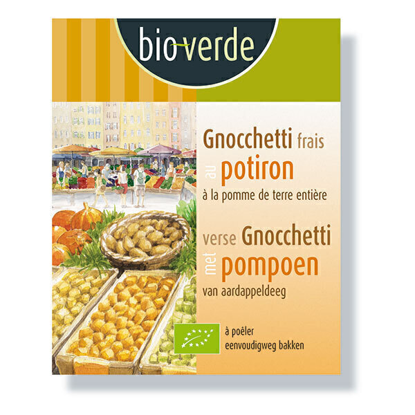 Bio Verde - Gnocchetti frais au potiron 400g