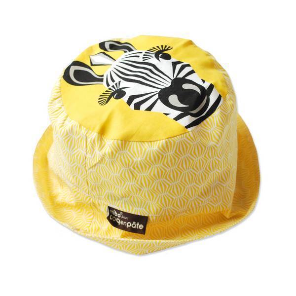 Coq En Pâte - Bob enfant coton bio Zebre Taille S Coq En Pâte - Bob enfant coton bio Zebre Taille S