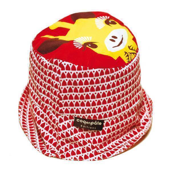 Coq En Pâte - Bob enfant coton bio Girafe Taille S Coq En Pâte - Bob enfant coton bio Girafe Taille S