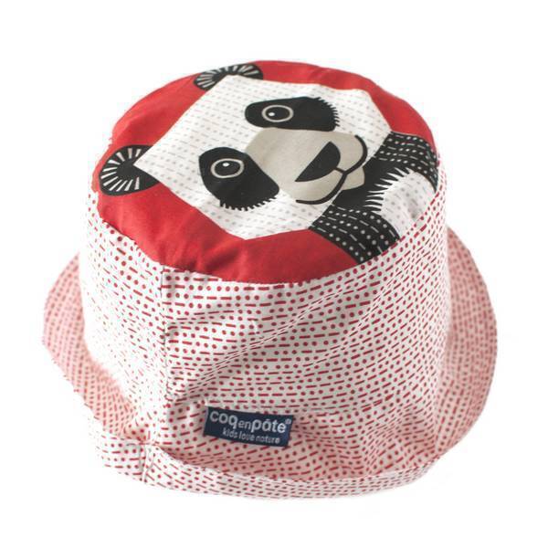 Coq En Pâte - Bob enfant coton bio Panda Taille M Coq En Pâte - Bob enfant coton bio Panda Taille M